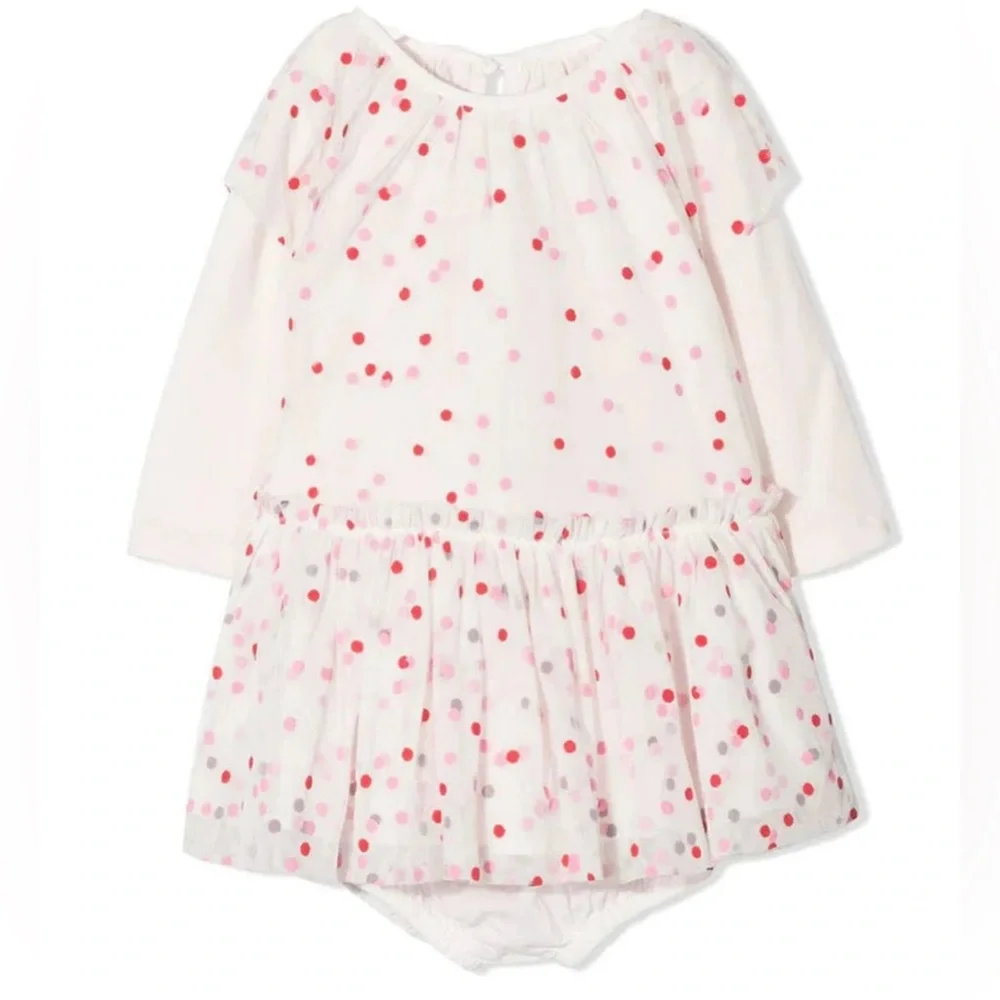 STELLA MCCARTNEY !NEW! Baby Girl's 2-Piece Tulle Dress & Bloomers Set